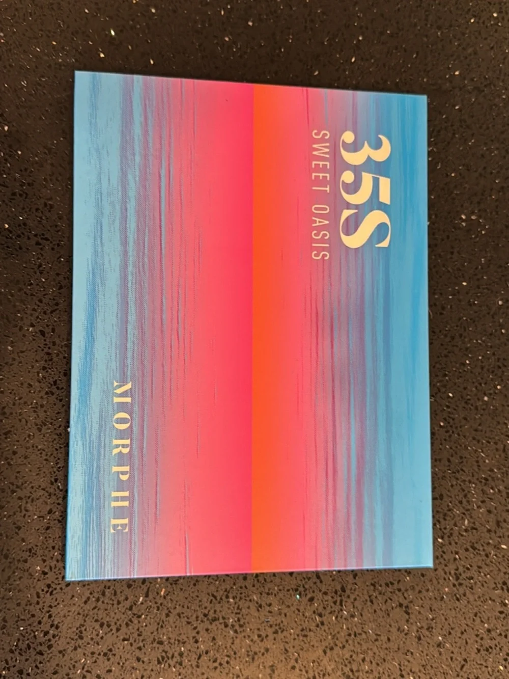 Morphe Sweet Oasis Palette — Blue, Pink & Orange Gradient